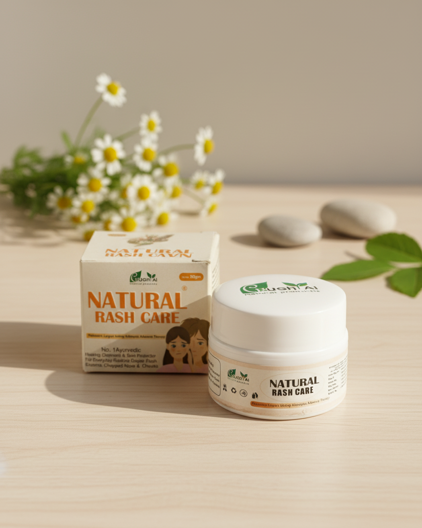 Natural Rash Care- Gentle Relief for Babies & Adults
