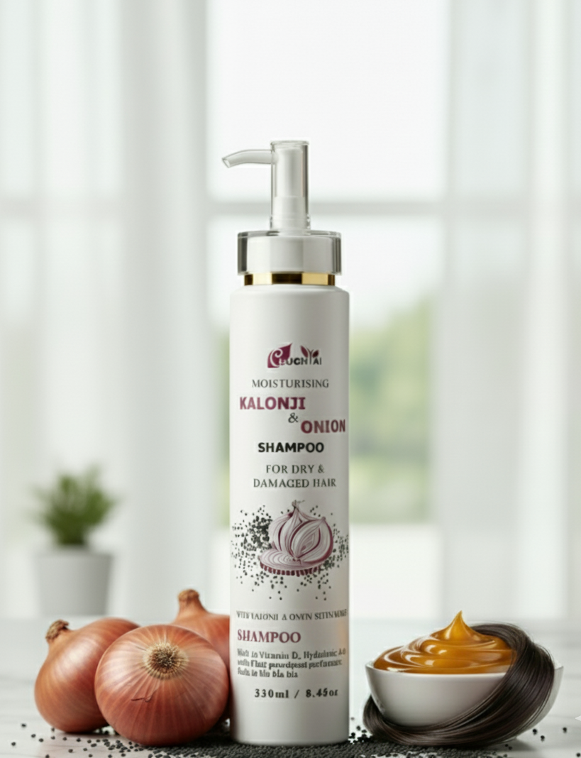 Moisturising Kalonji & Onion Shampoo – 330ml