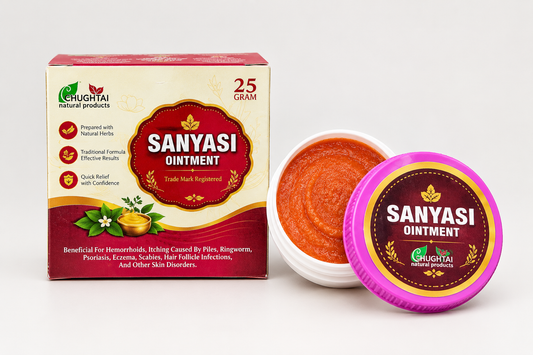 Sanyasi Marham (Herbal Ointment) – Instant Relief for Piles, Eczema & Skin Problems