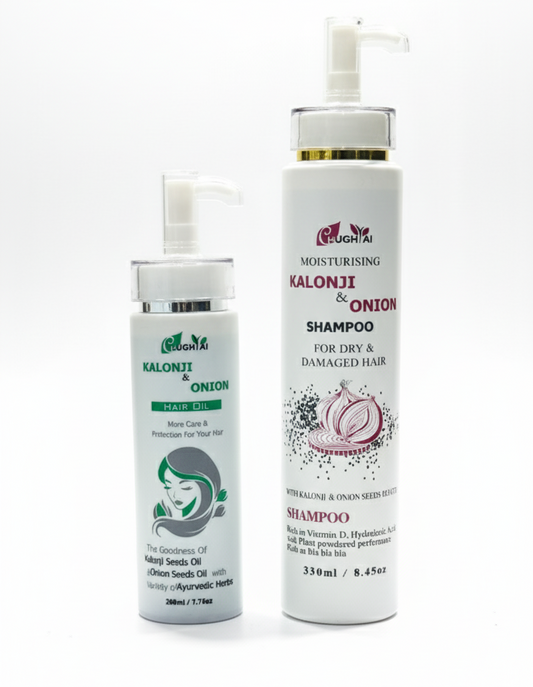 The Ultimate Hair Revive Duo: Kalonji & Onion Power Kit