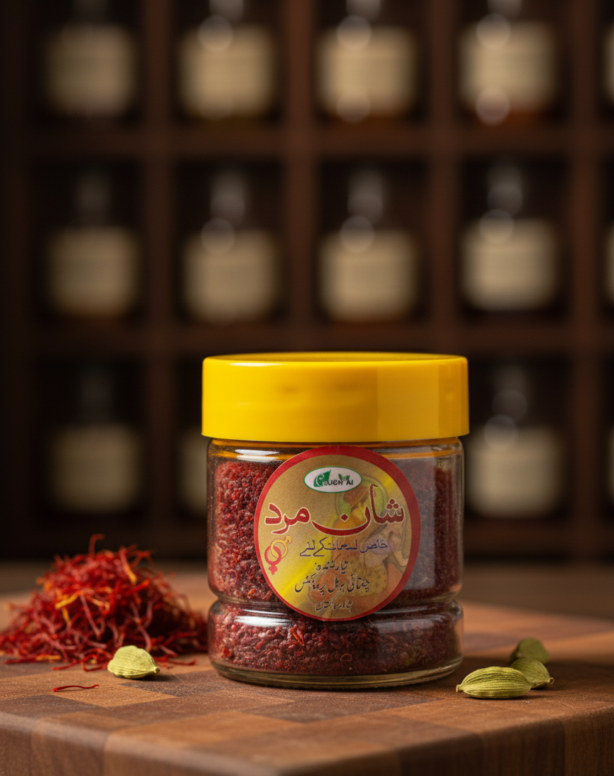 Shan-e-Mard Majoon – Premium Herbal Power Tonic for Men (60 Doses)