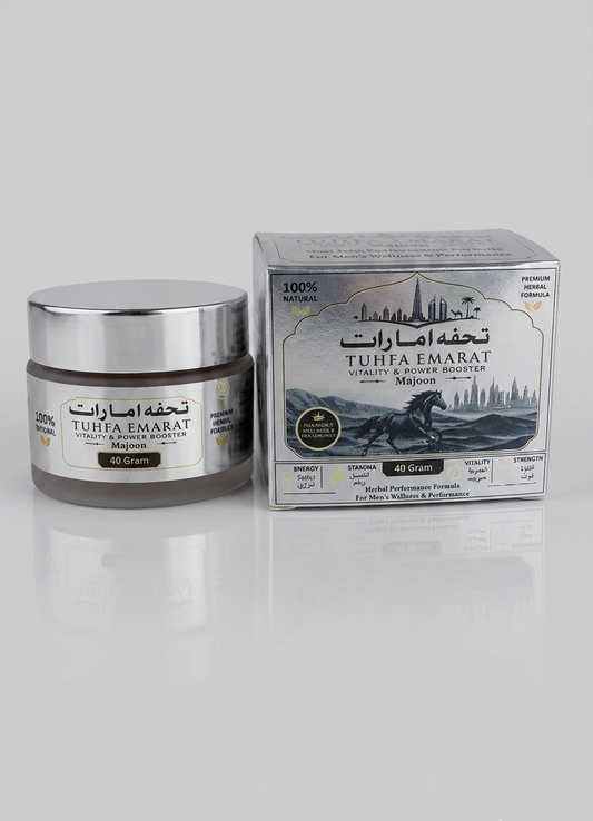 Tuhfa Emarat Majoon (40g) – Premium Vitality & Power Booster for Men