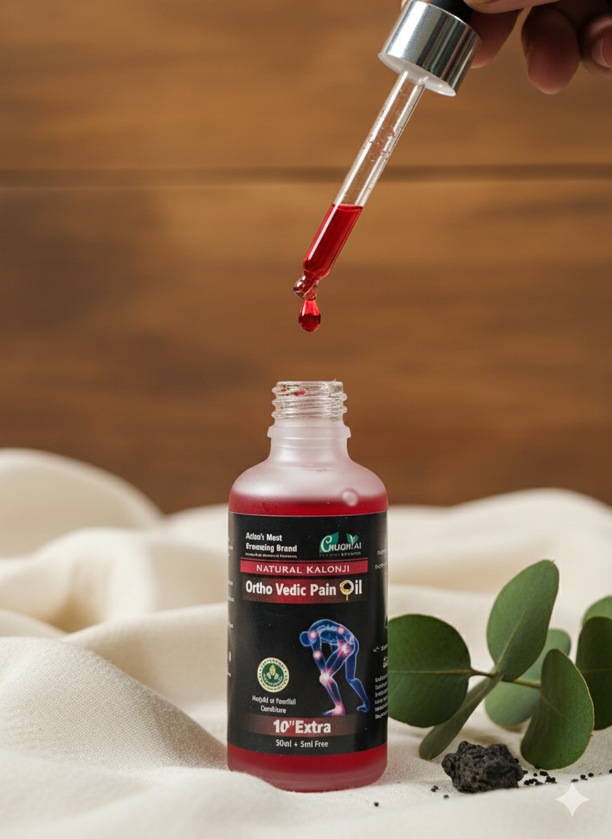 Natural Kalonji Ortho Vedic Pain Oil