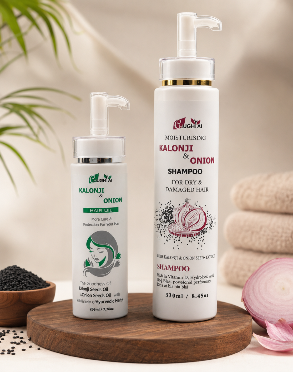 The Ultimate Hair Revive Duo: Kalonji & Onion Power Kit
