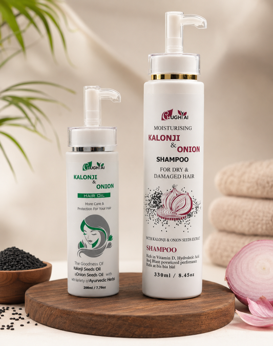 The Ultimate Hair Revive Duo: Kalonji & Onion Power Kit